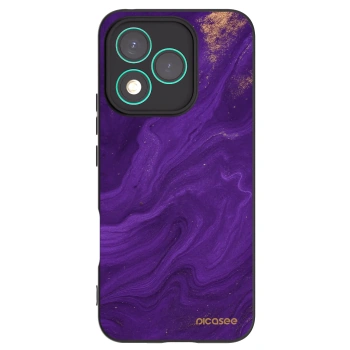 Picasee silikonski črni ovitek za Honor 400 Lite 5G - Purple