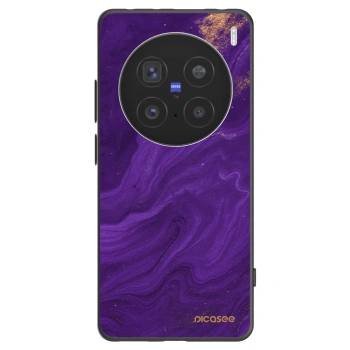 Picasee silikonski črni ovitek za Vivo X200 Pro - Purple