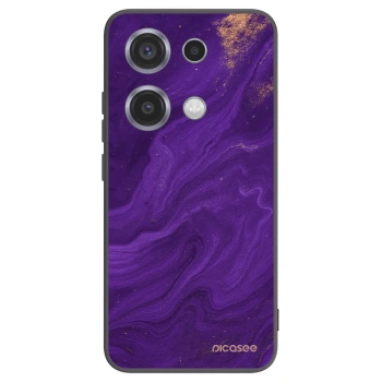 Picasee silikonski črni ovitek za Xiaomi Redmi Note 14S - Purple