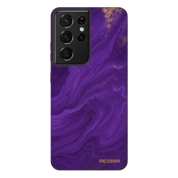 Picasee Fashion Case za Samsung Galaxy S21 Ultra 5G G998B - Purple