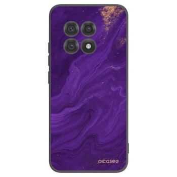 Picasee silikonski črni ovitek za OnePlus 13R 5G - Purple