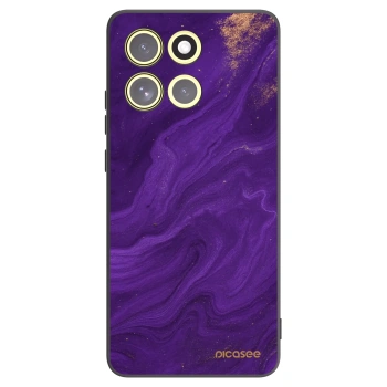 Picasee silikonski črni ovitek za Motorola Moto G86 5G - Purple