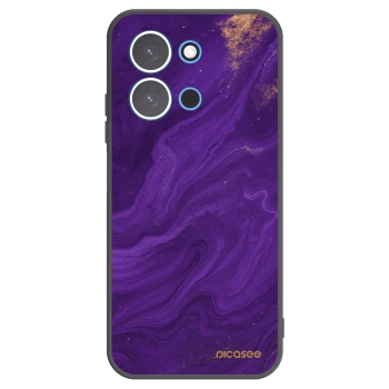 Picasee silikonski črni ovitek za Xiaomi Redmi 15C 4G - Purple