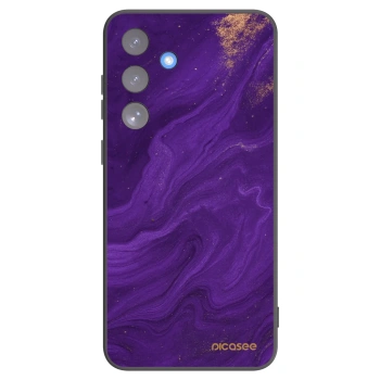 Picasee silikonski črni ovitek za Samsung Galaxy S25 FE 5G - Purple