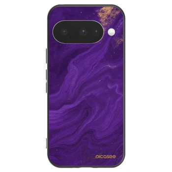 Picasee silikonski črni ovitek za Google Pixel 10 - Purple