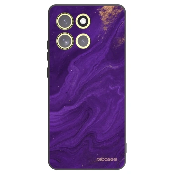 Picasee silikonski črni ovitek za Motorola Moto G86 Power 5G - Purple