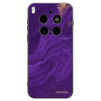 Picasee silikonski črni ovitek za Vivo X300 Pro - Purple