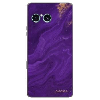 Picasee silikonski črni ovitek za Sony Xperia 10 VII - Purple