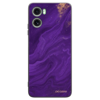 Picasee silikonski črni ovitek za Motorola Moto G06 - Purple