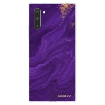 Picasee silikonski prozorni ovitek za Samsung Galaxy Note 10 N970F - Purple