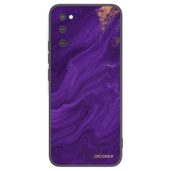 Picasee silikonski črni ovitek za Samsung Galaxy S20 G980F - Purple