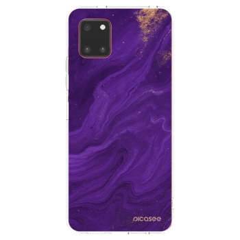 Picasee silikonski prozorni ovitek za Samsung Galaxy Note 10 Lite N770F - Purple