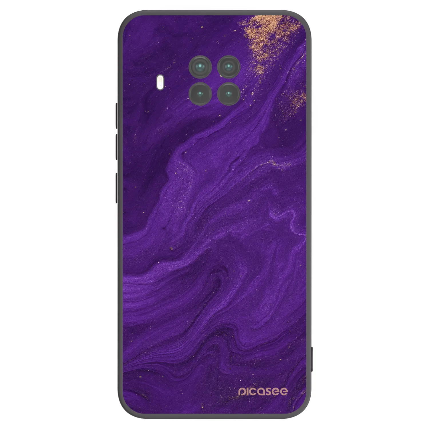 Picasee silikonski črni ovitek za Xiaomi Mi 10T Lite - Purple