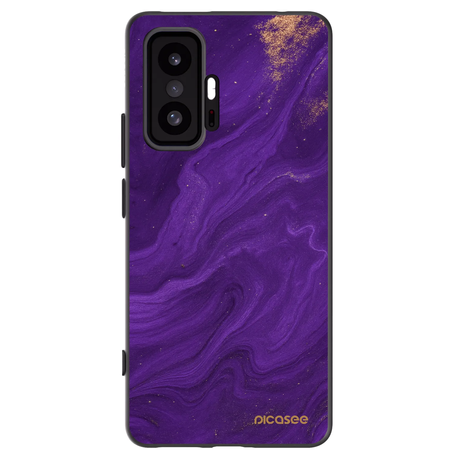 Picasee silikonski črni ovitek za Xiaomi 11T - Purple