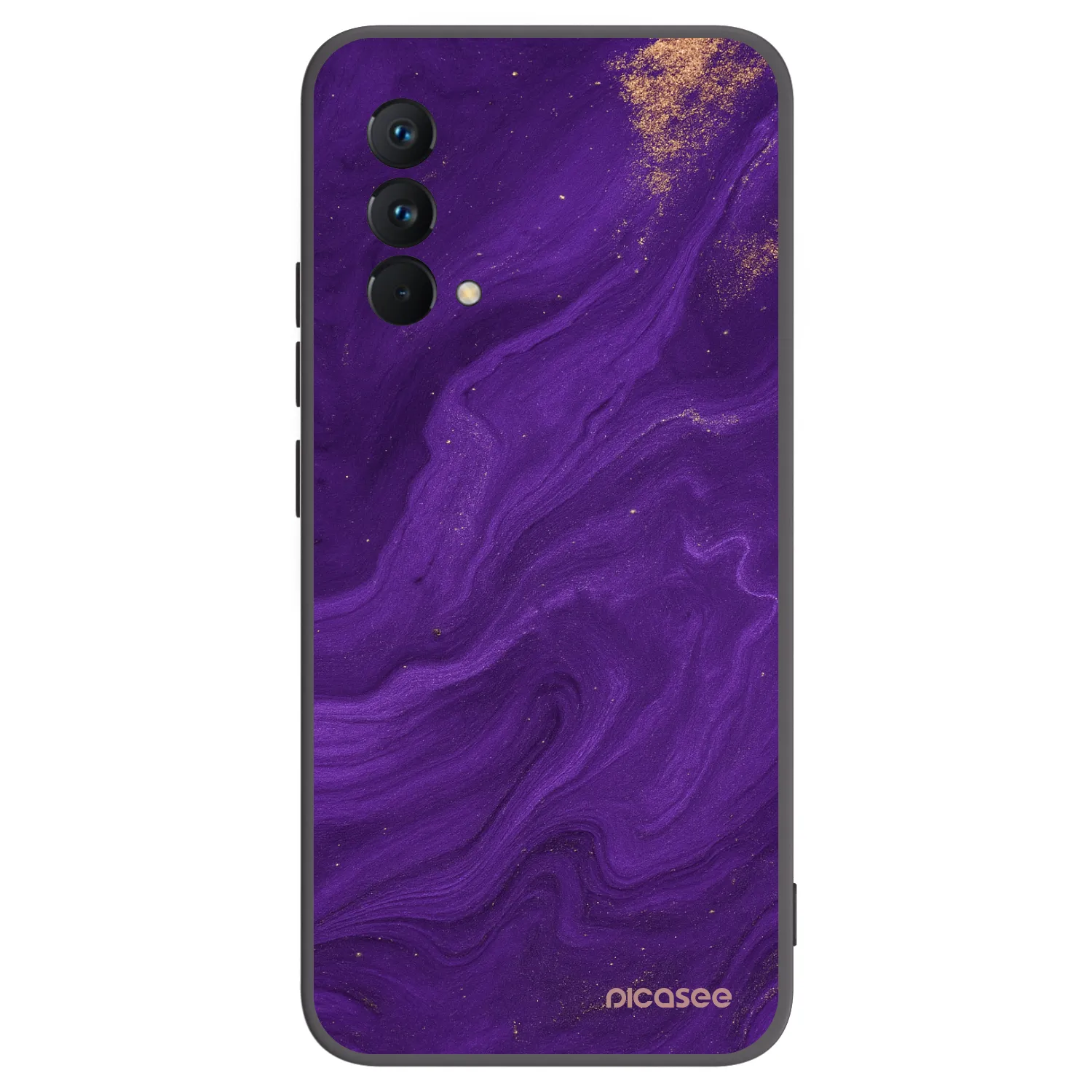 Picasee silikonski črni ovitek za Realme GT Master Edition 5G - Purple