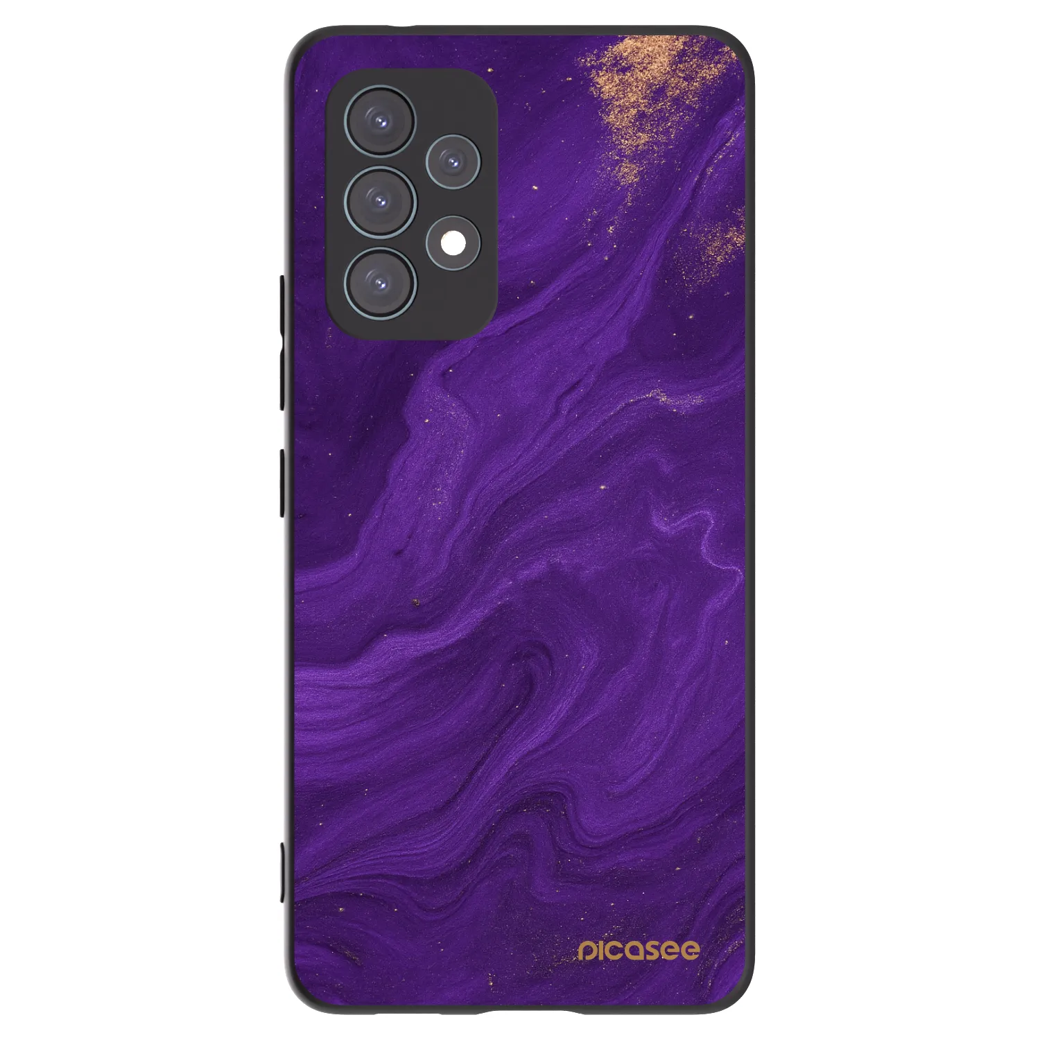 Picasee silikonski črni ovitek za Samsung Galaxy A53 5G A536 - Purple