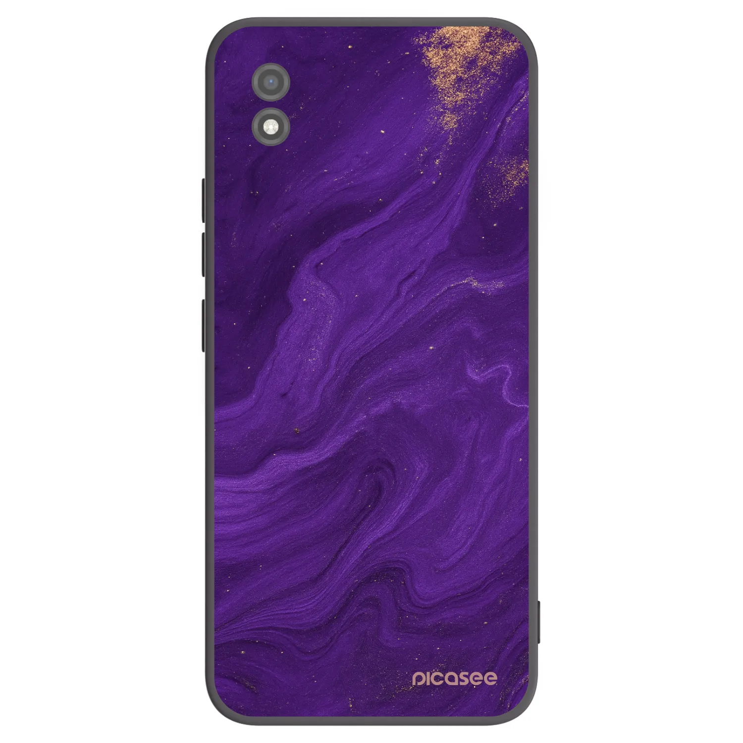 Picasee silikonski črni ovitek za Realme C11 (2021) - Purple