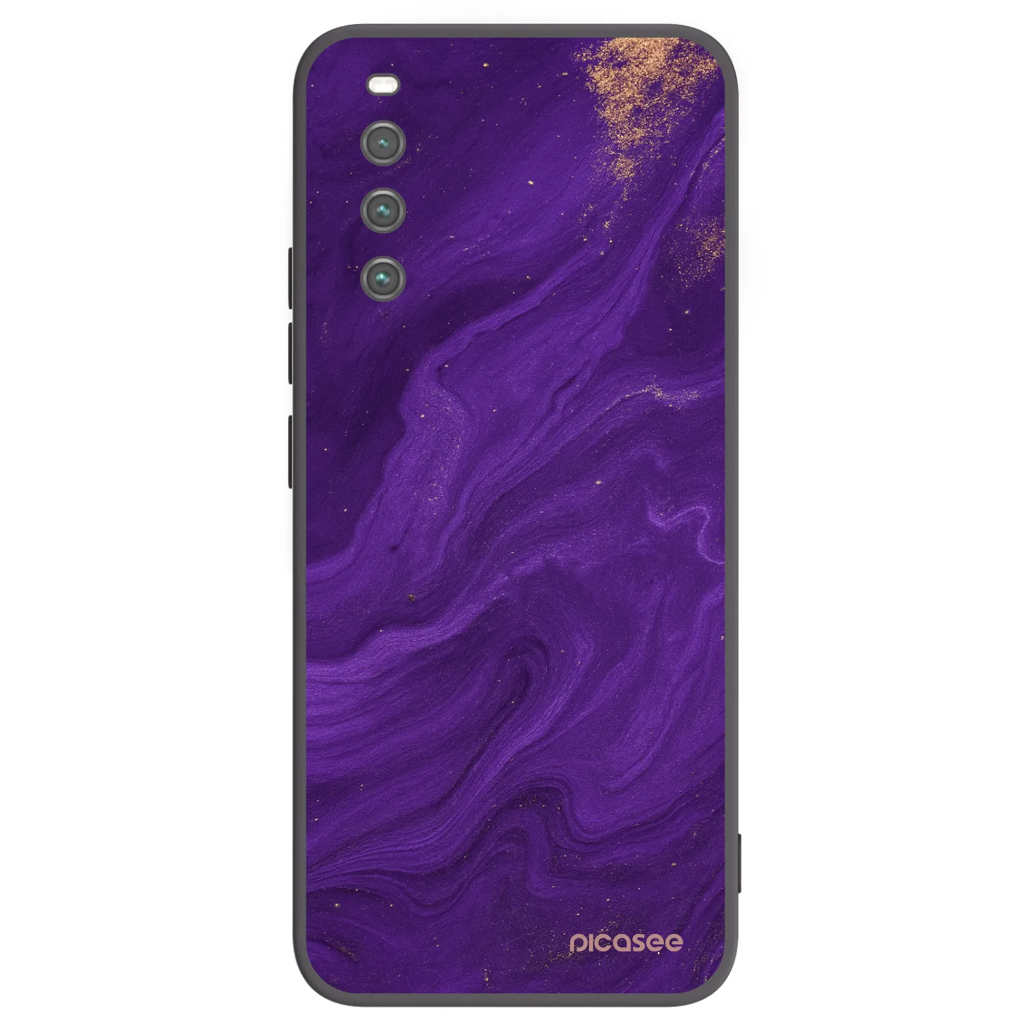 Picasee silikonski črni ovitek za Sony Xperia 10 IV 5G - Purple