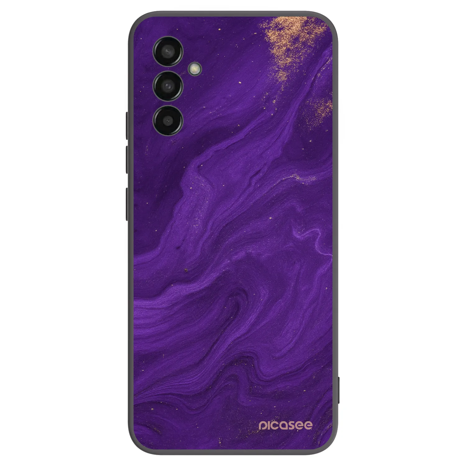 Picasee silikonski črni ovitek za Samsung Galaxy M13 M135F - Purple