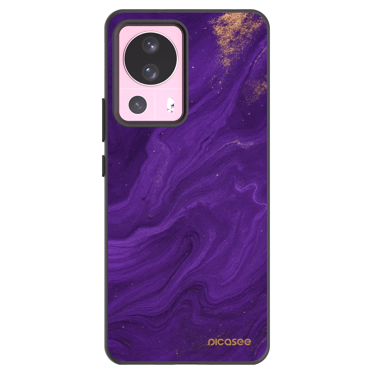Picasee silikonski črni ovitek za Xiaomi 13 Lite - Purple