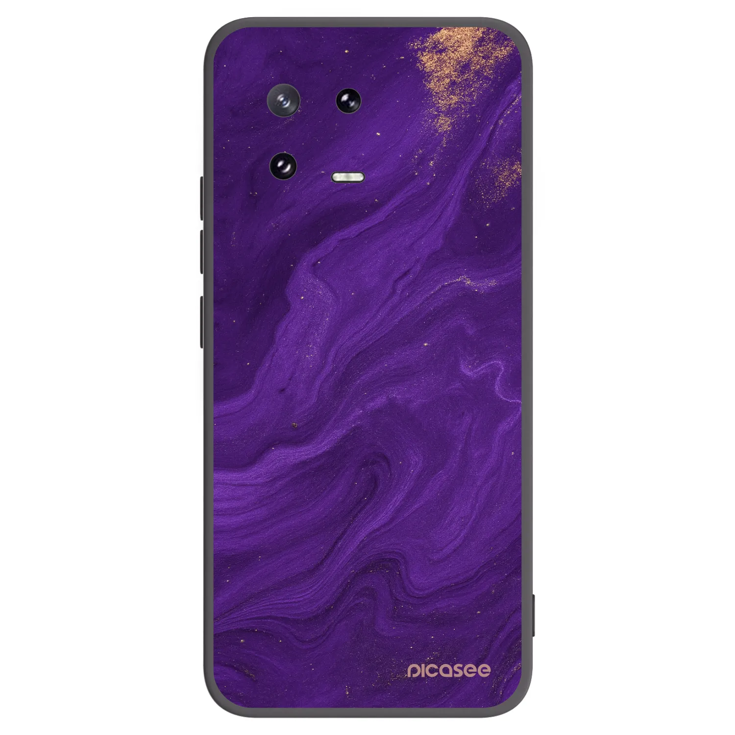 Picasee silikonski črni ovitek za Xiaomi 13 Pro - Purple