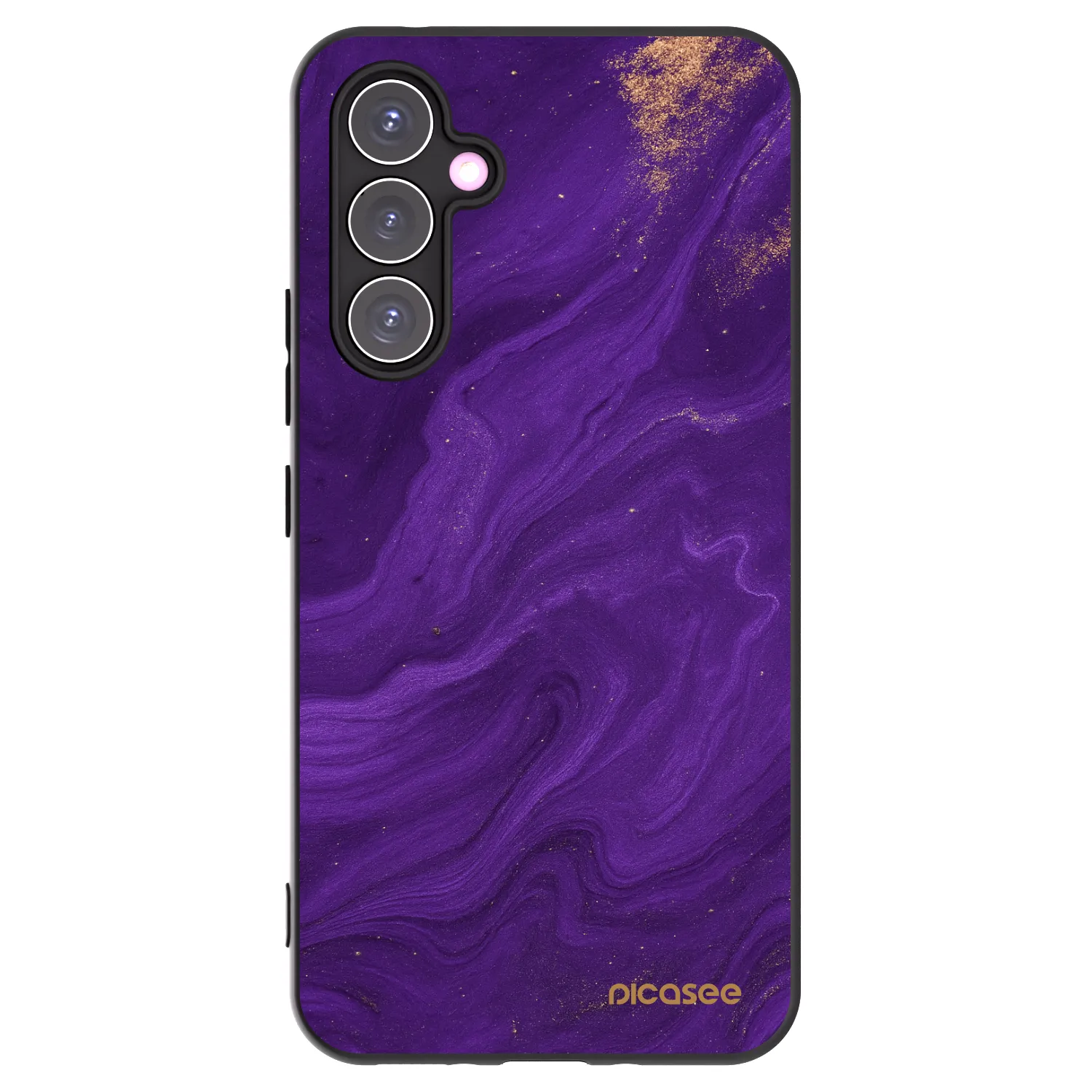 Picasee silikonski črni ovitek za Samsung Galaxy A54 5G A546B - Purple