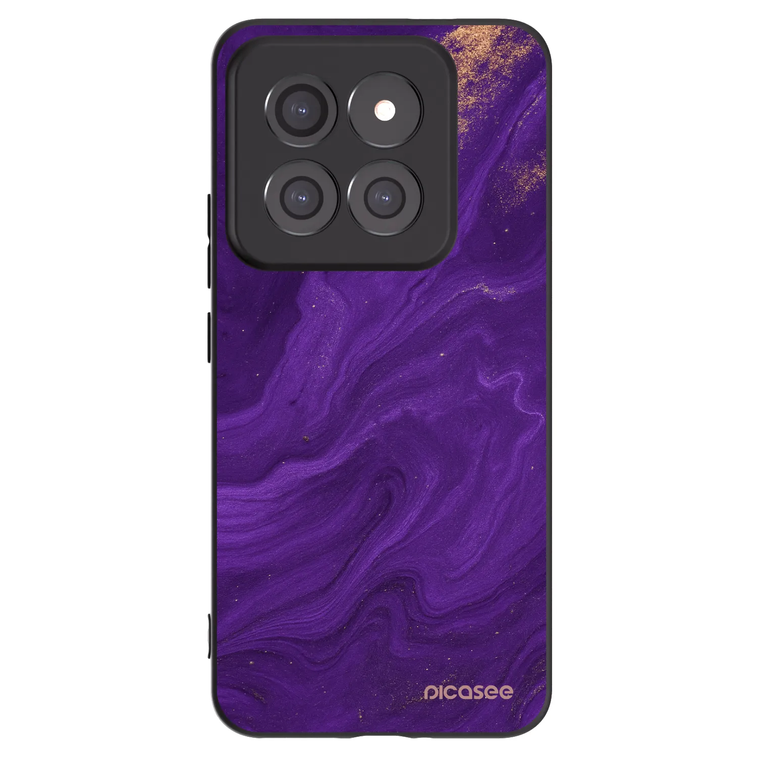Picasee silikonski črni ovitek za Xiaomi 14 Pro - Purple