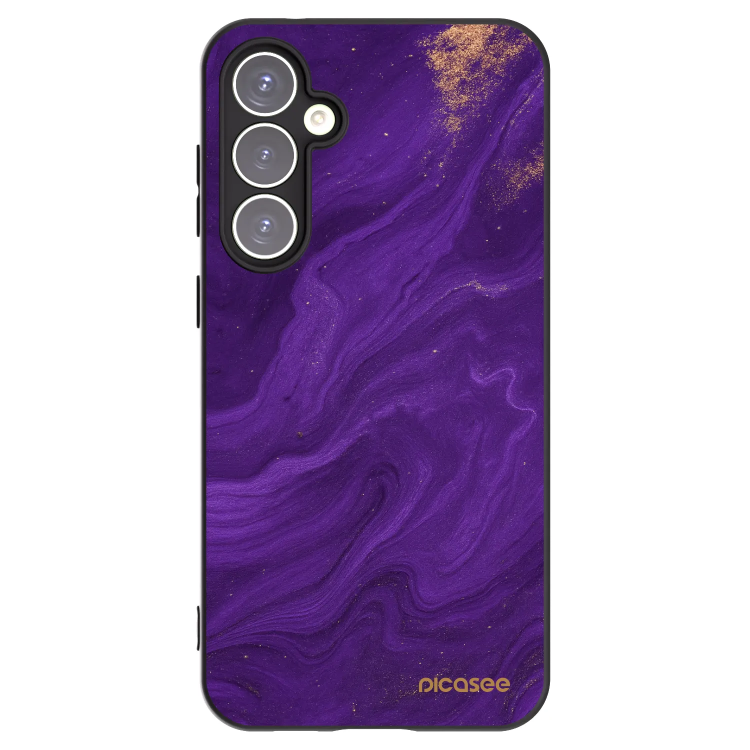 Picasee silikonski črni ovitek za Samsung Galaxy S23 FE S711B - Purple