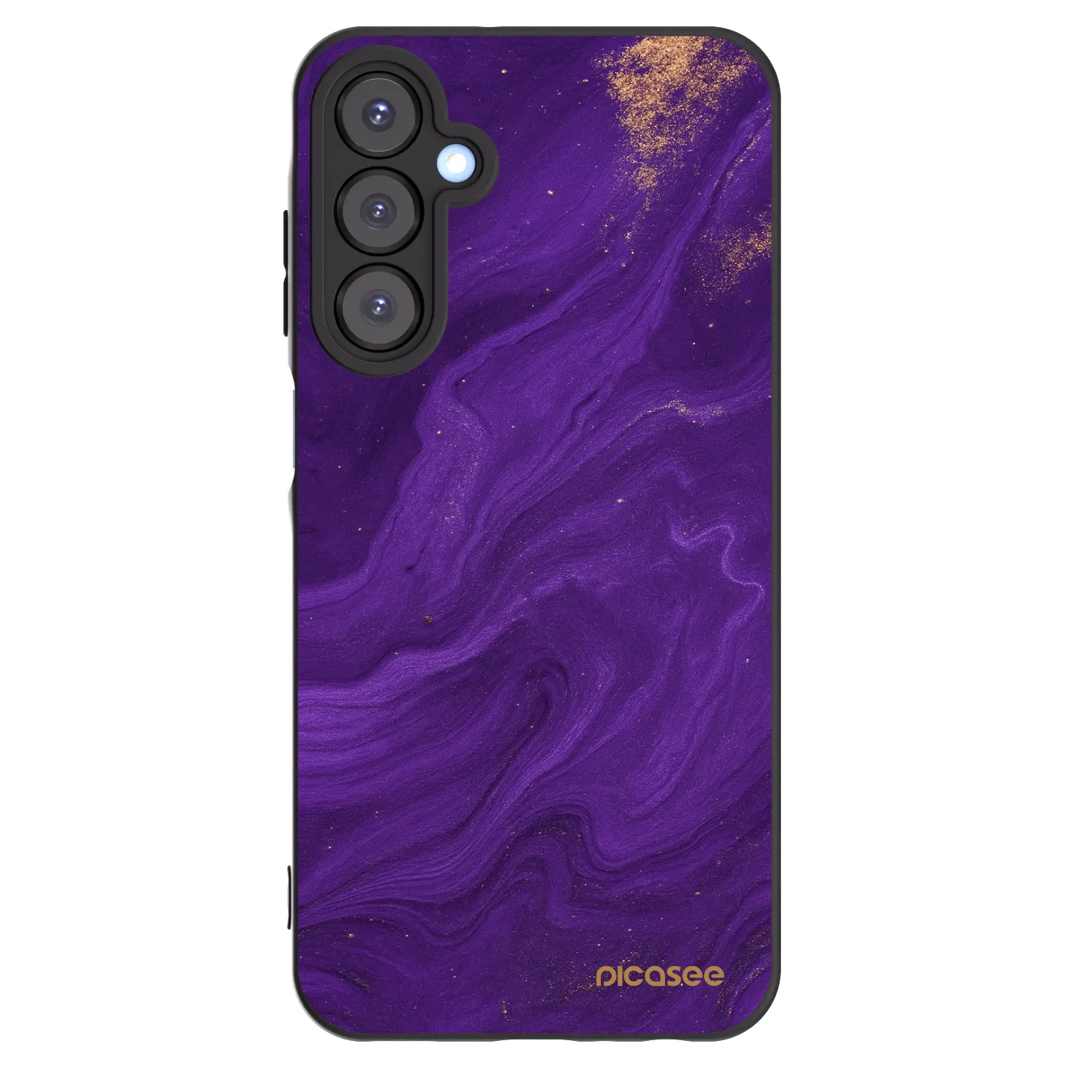 Picasee silikonski črni ovitek za Samsung Galaxy A25 A256B 5G - Purple