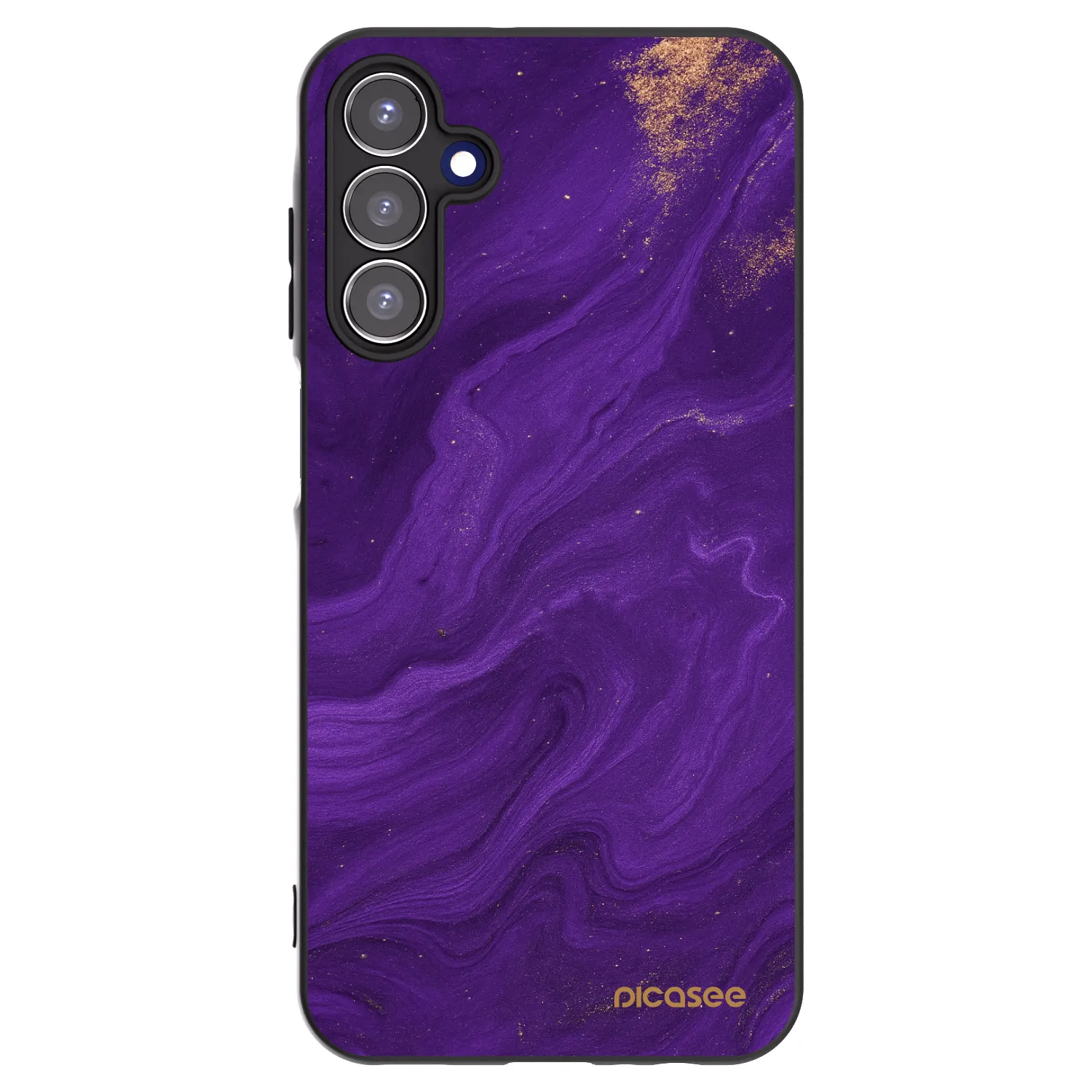 Picasee silikonski črni ovitek za Samsung Galaxy A15 A156B 5G - Purple