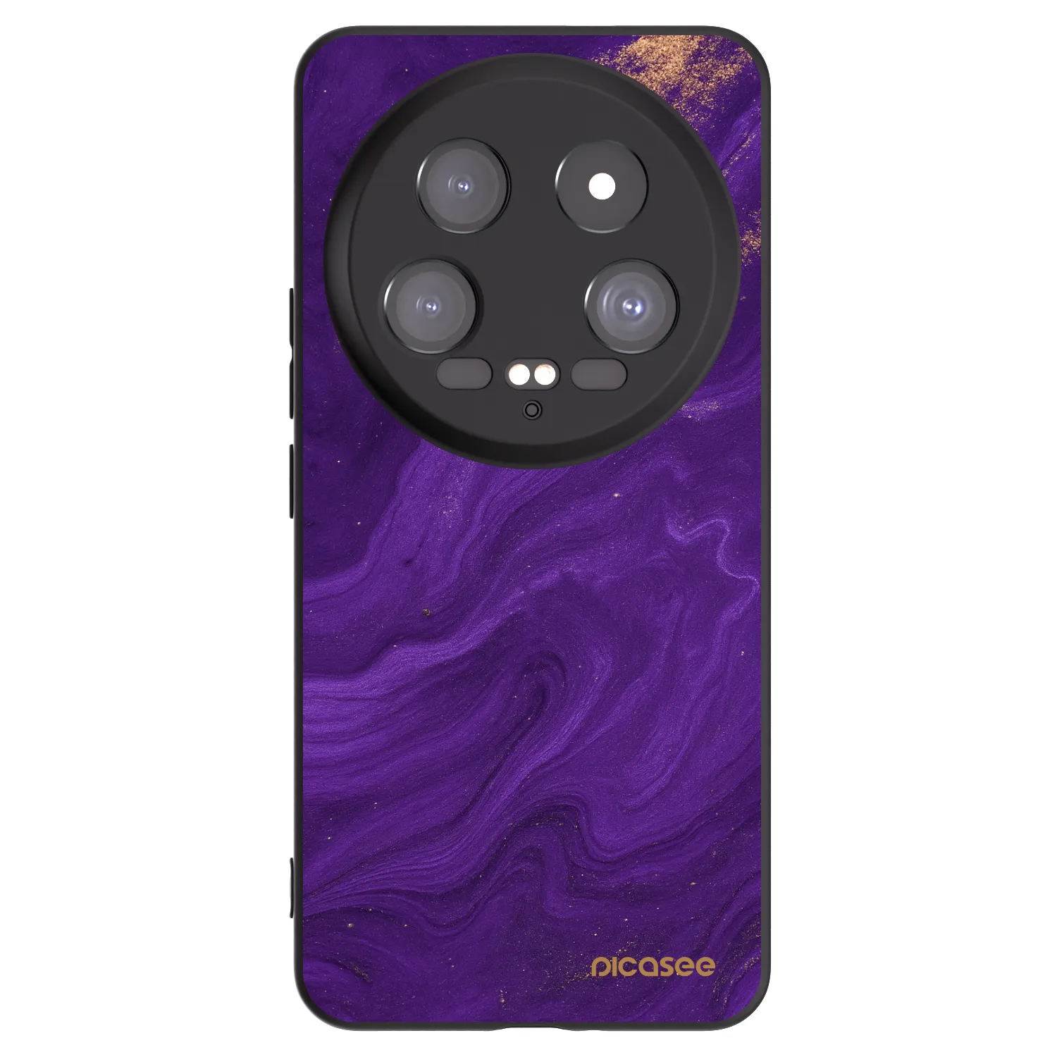 Picasee silikonski črni ovitek za Xiaomi 14 Ultra - Purple