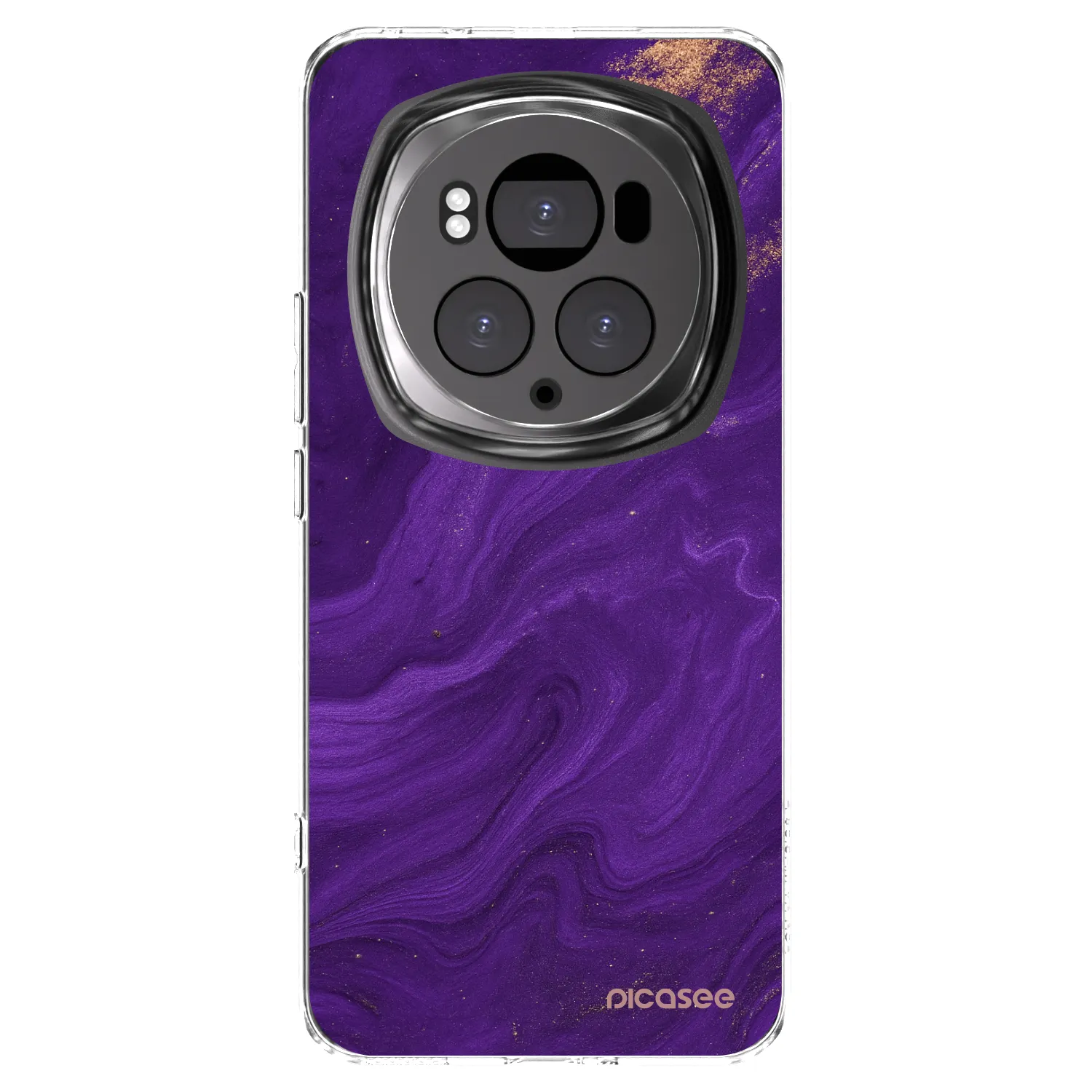Picasee silikonski prozorni ovitek za Honor Magic6 Pro - Purple