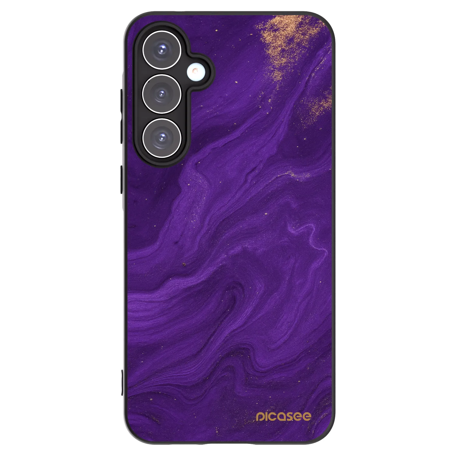 Picasee silikonski črni ovitek za Samsung Galaxy A55 5G A556B - Purple