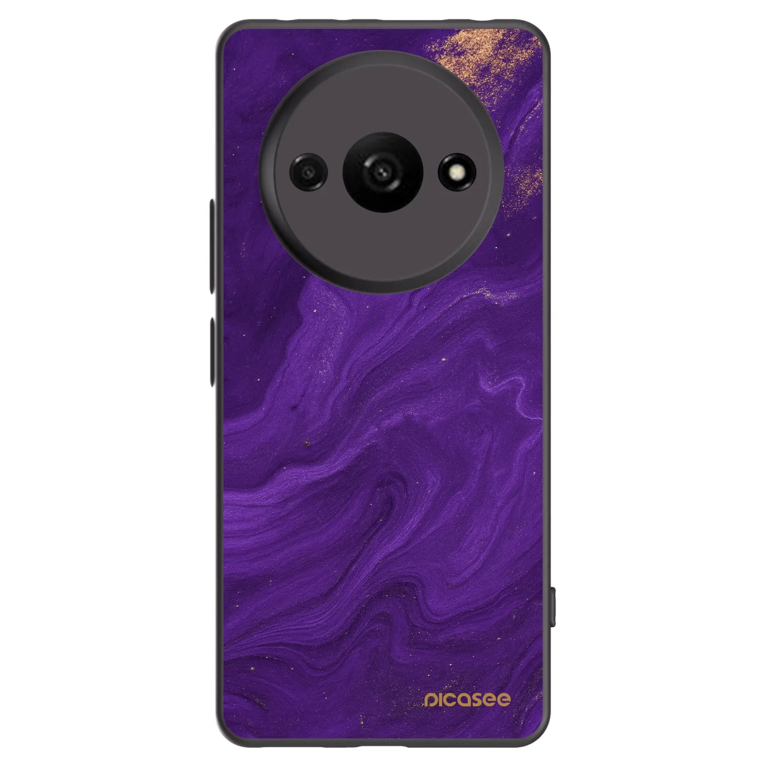 Picasee silikonski črni ovitek za Xiaomi Redmi A3 - Purple