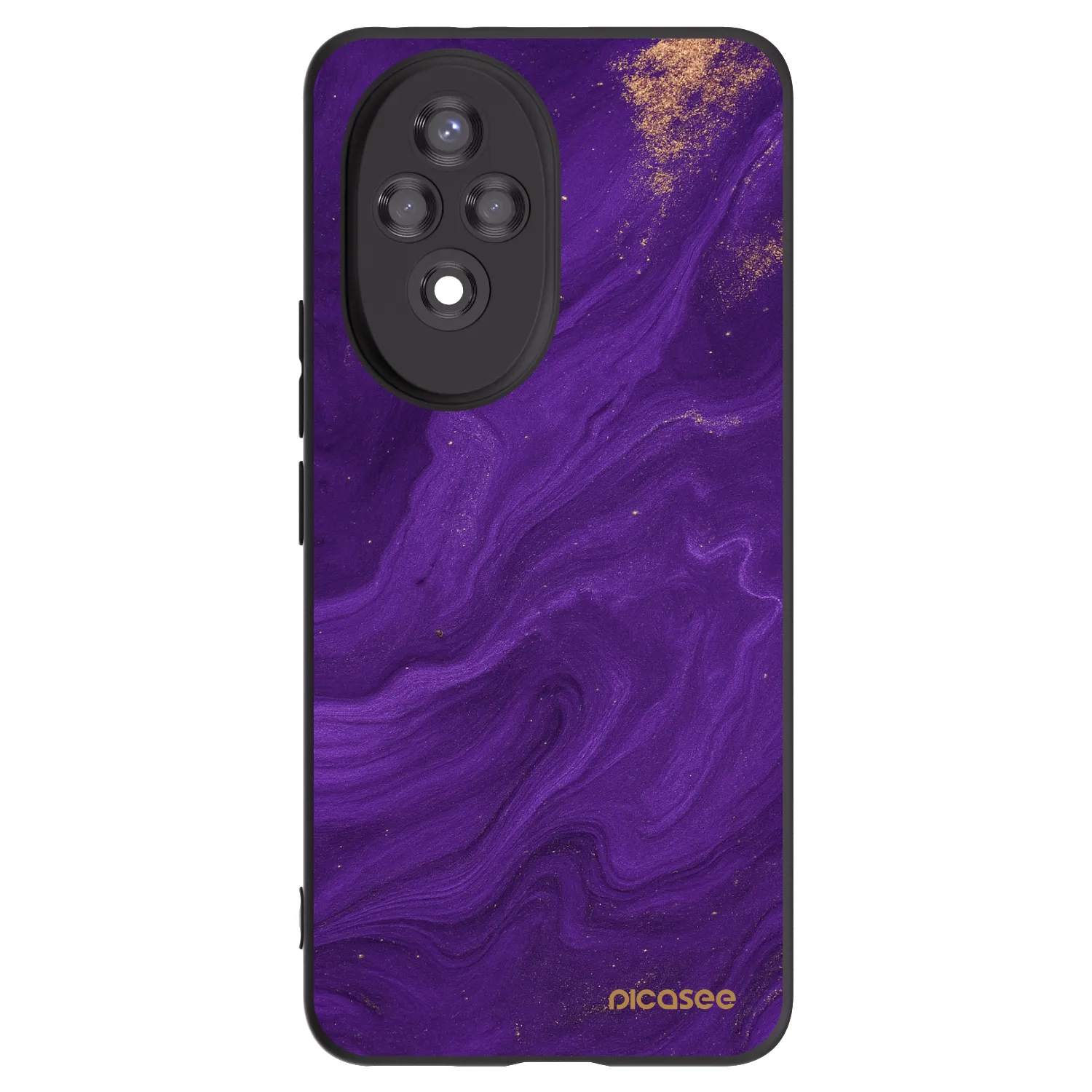 Picasee silikonski črni ovitek za Honor 200 Pro 5G - Purple