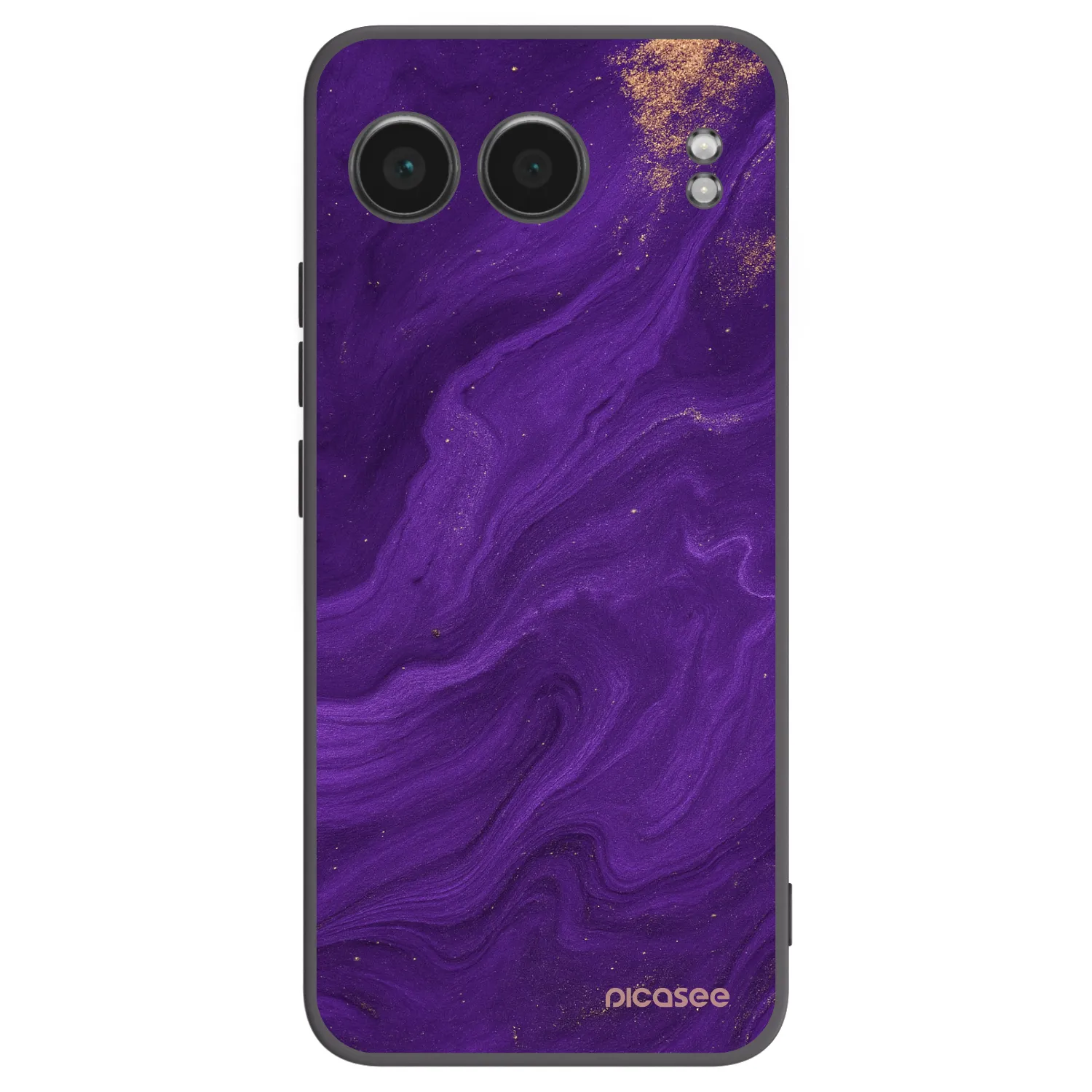 Picasee silikonski črni ovitek za OnePlus Nord 4 - Purple