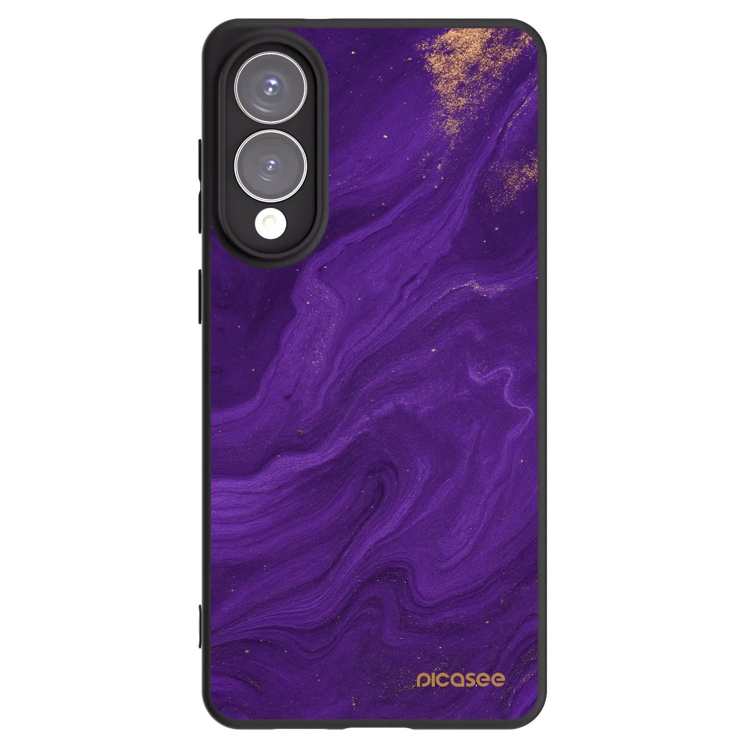 Picasee silikonski črni ovitek za Samsung Galaxy S25 Edge 5G - Purple