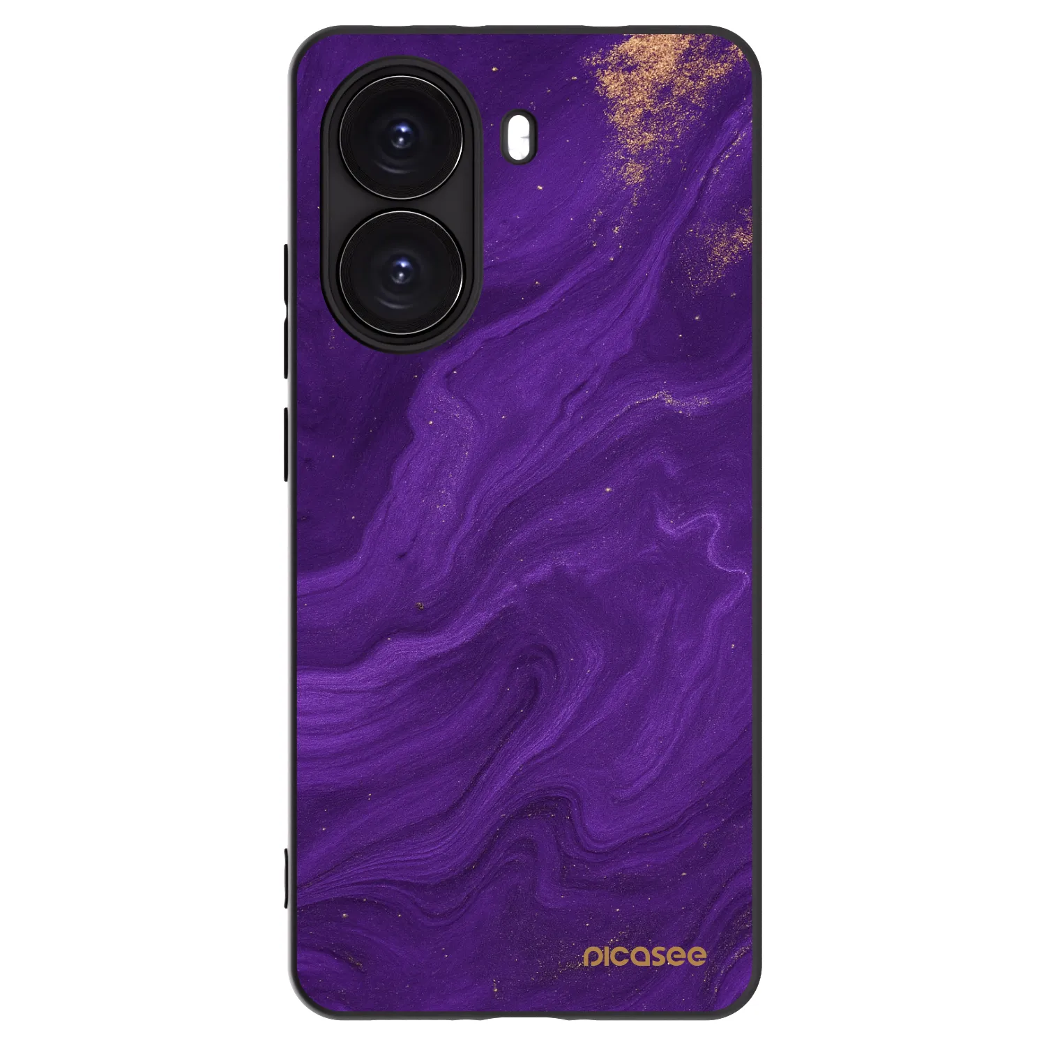 Picasee silikonski črni ovitek za Xiaomi Poco X7 Pro 5G - Purple