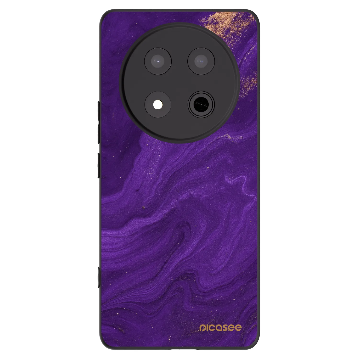 Picasee silikonski črni ovitek za Honor Magic7 Lite 5G - Purple