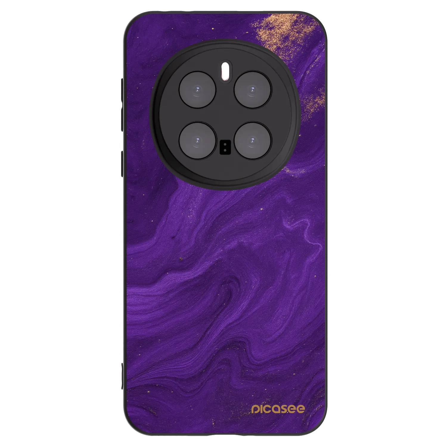 Picasee silikonski črni ovitek za Honor Magic7 Pro 5G - Purple