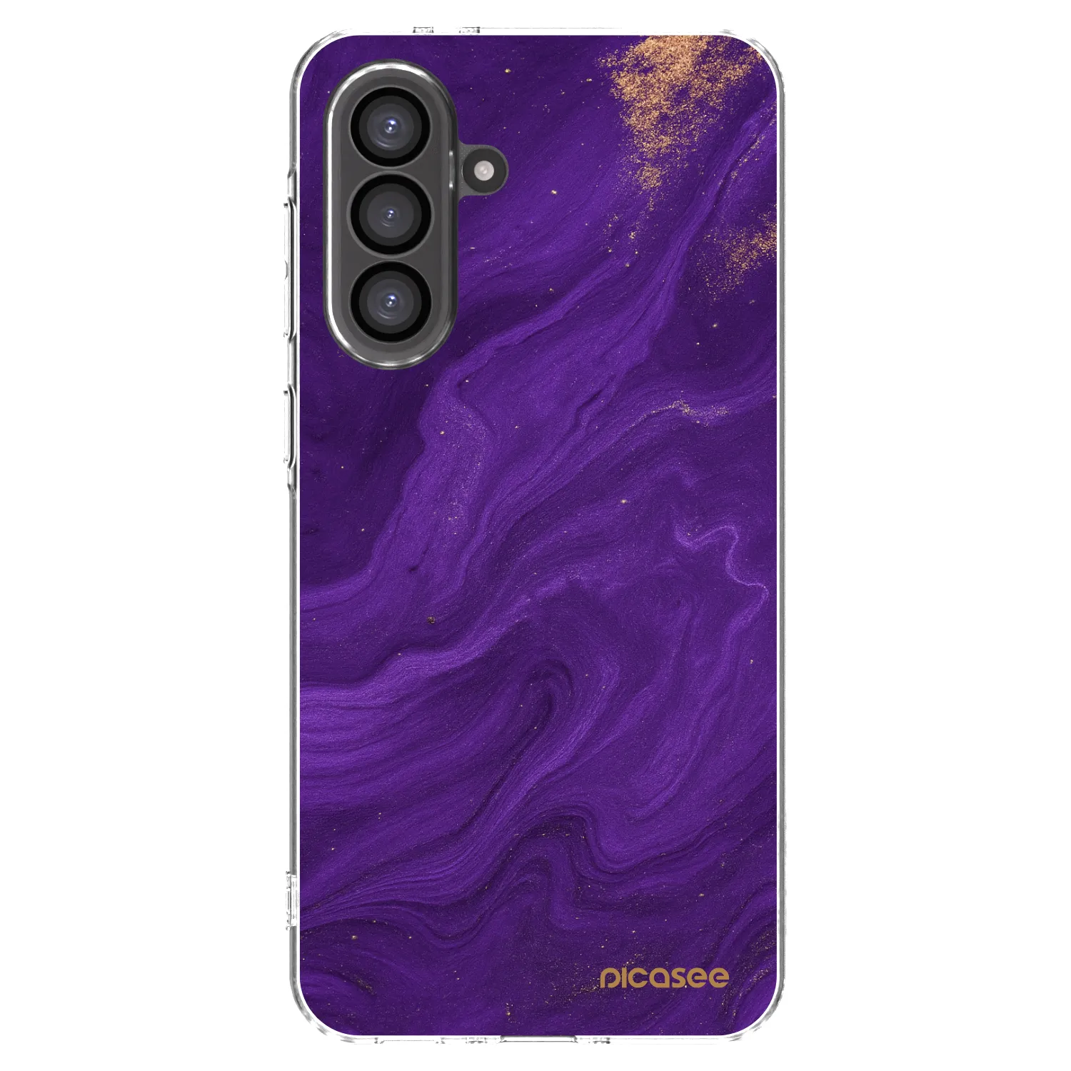 Picasee silikonski prozorni ovitek za Samsung Galaxy A36 5G - Purple