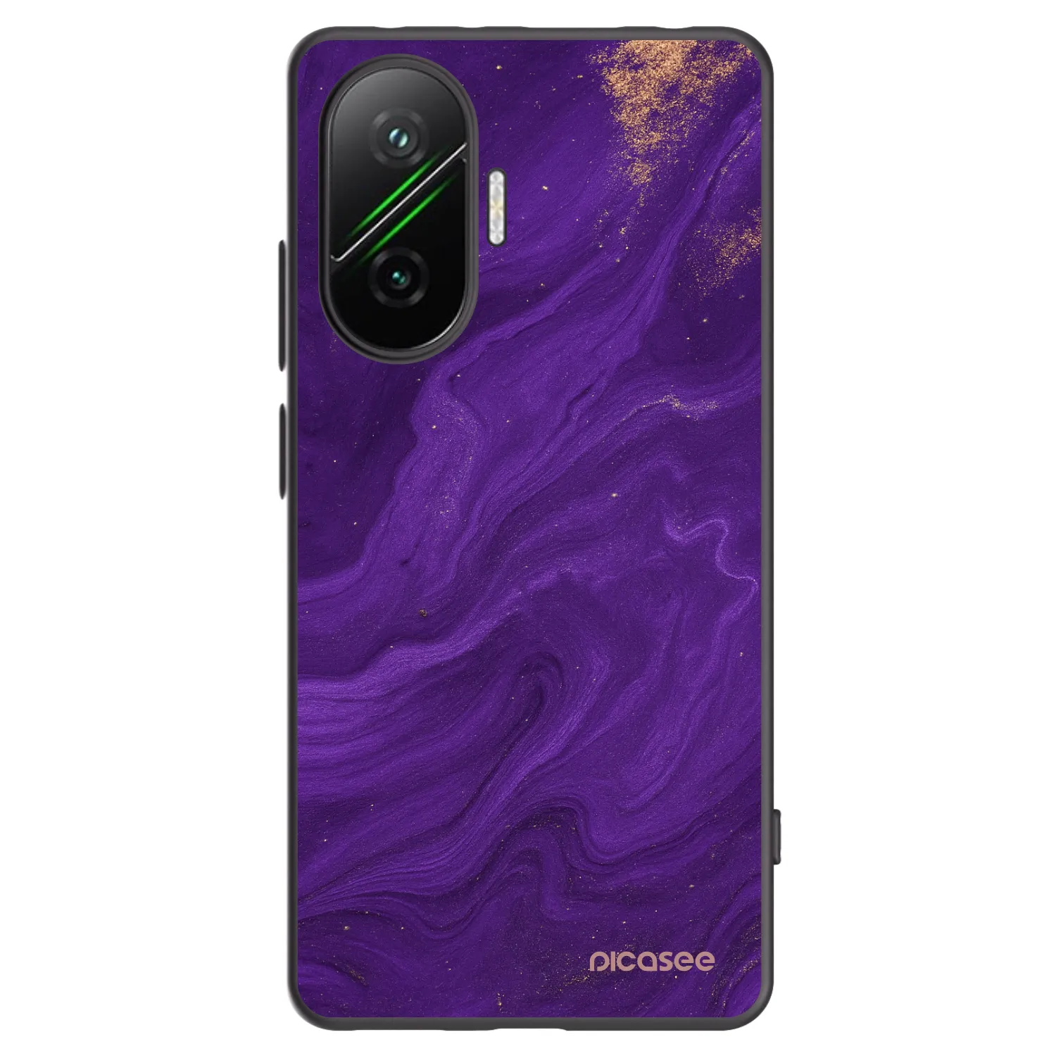 Picasee silikonski črni ovitek za Xiaomi Poco F7 Pro 5G - Purple