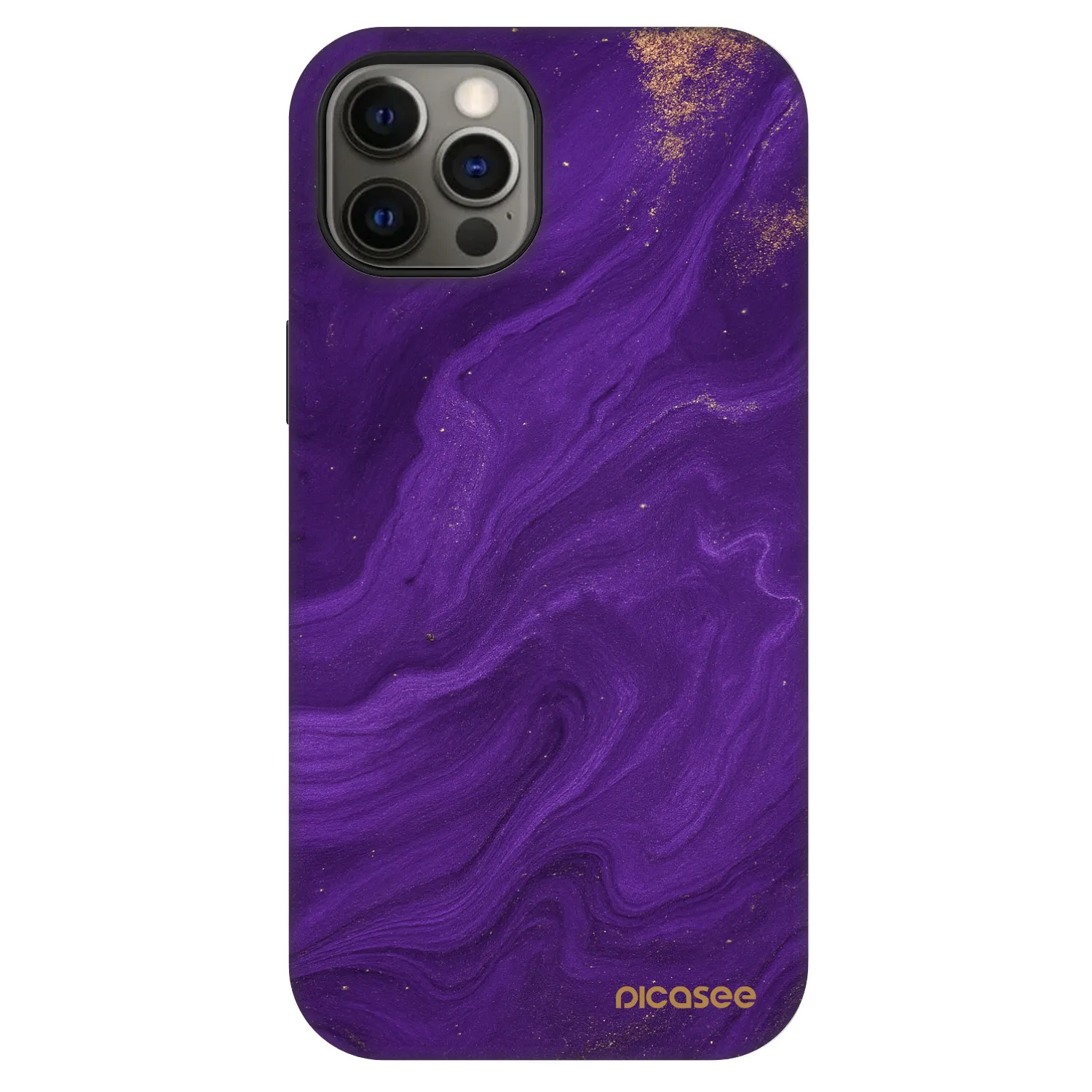 Picasee Fashion Case MagSafe za Apple iPhone 12 - Purple