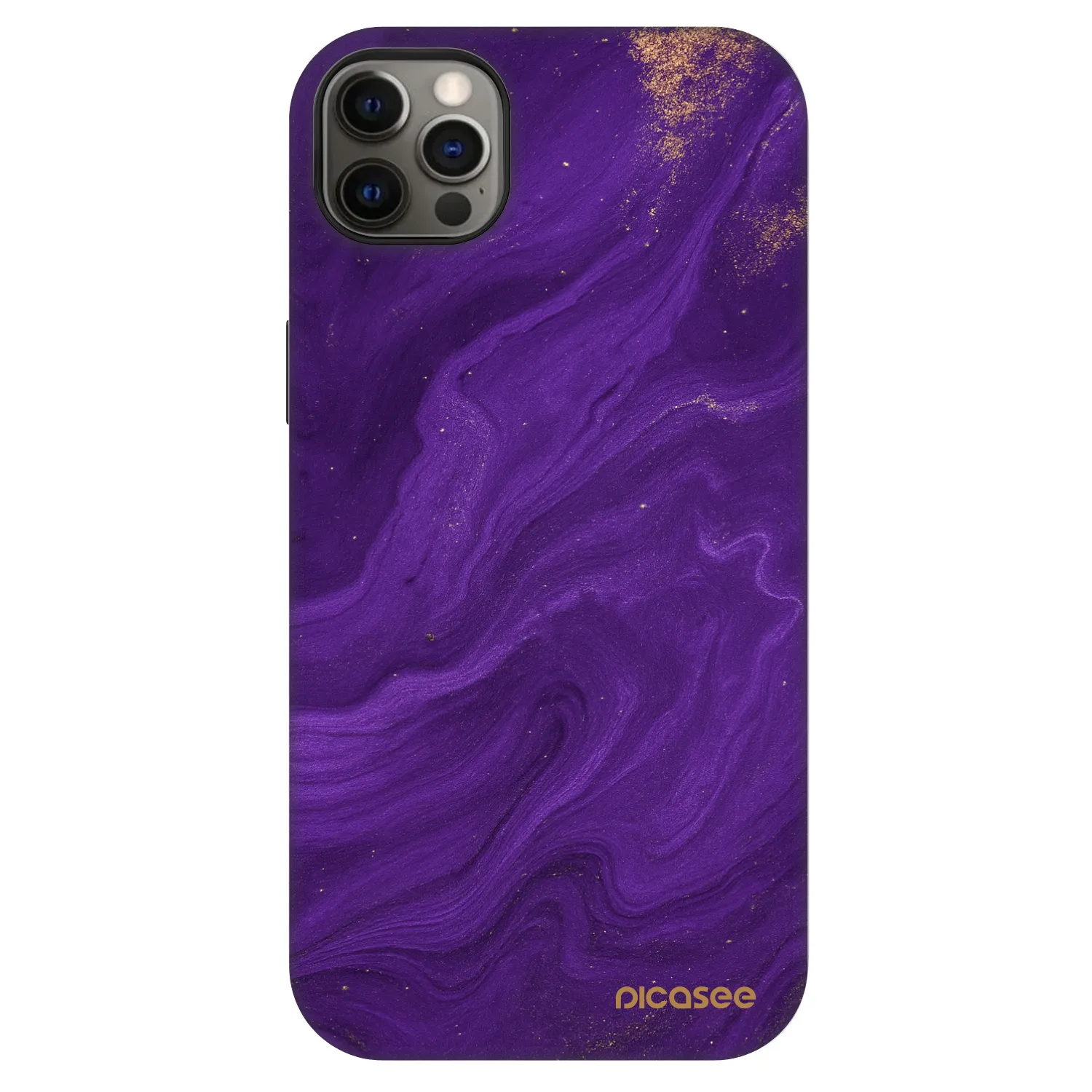 Picasee Fashion Case MagSafe za Apple iPhone 12 Pro Max - Purple