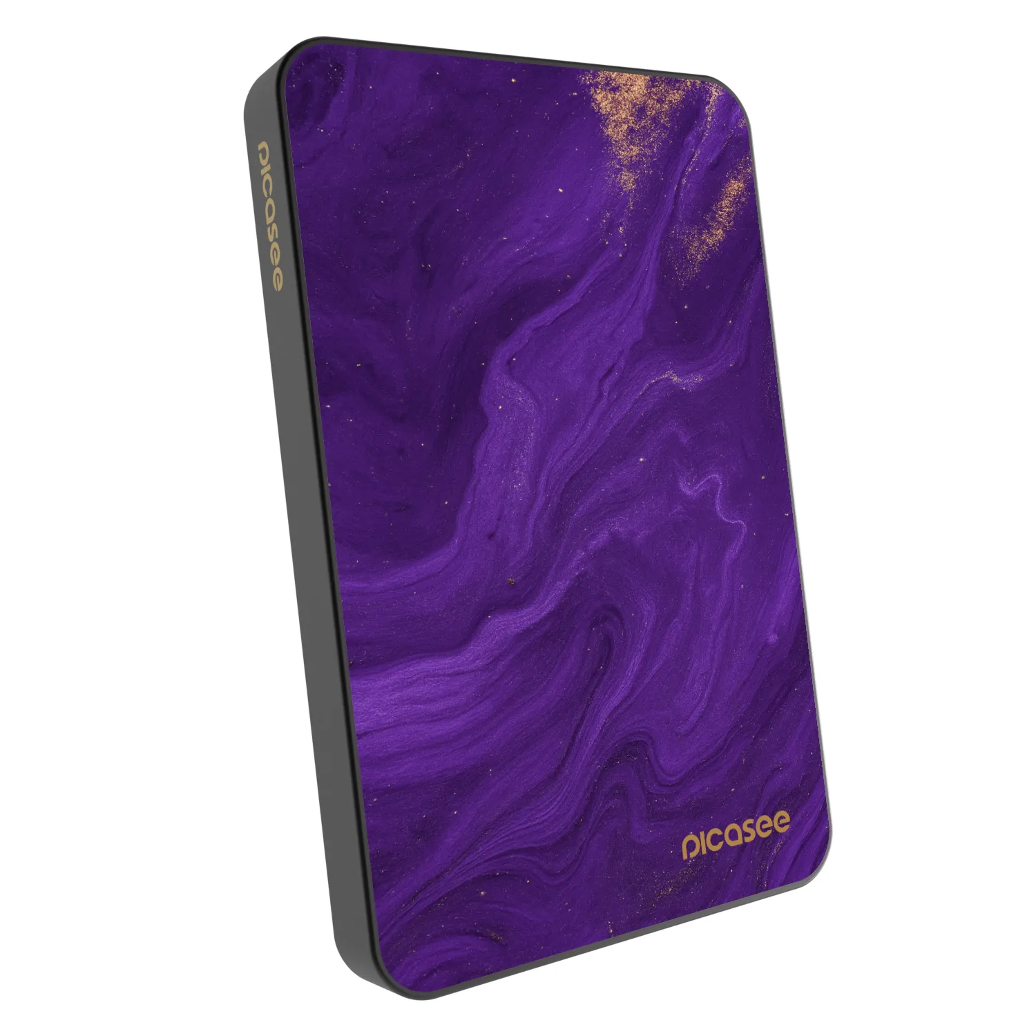 Picasee Prenosna baterija z MagSafe 5 000 mAh Siva - Purple