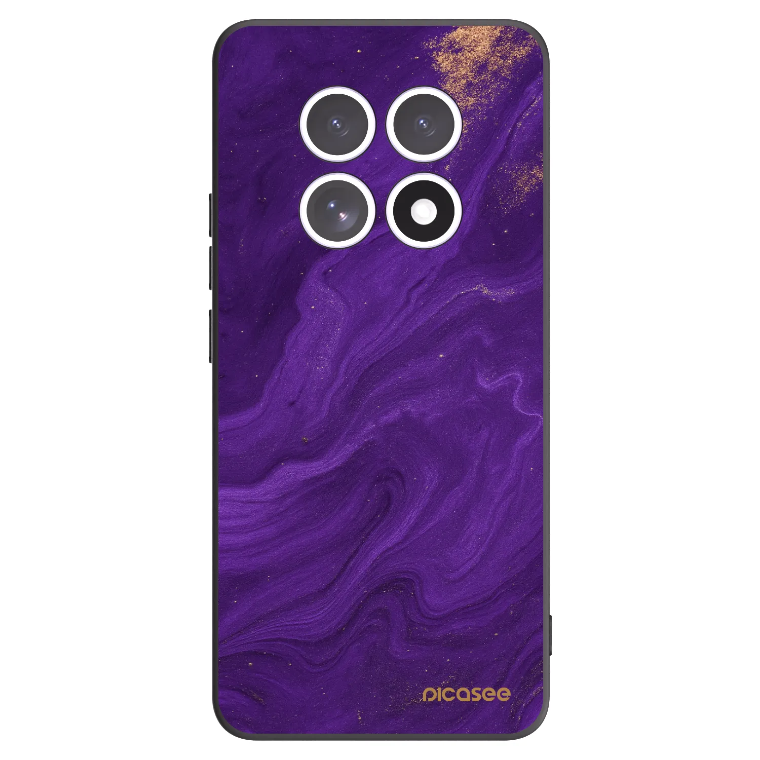 Picasee silikonski črni ovitek za Xiaomi Redmi Note 15 - Purple