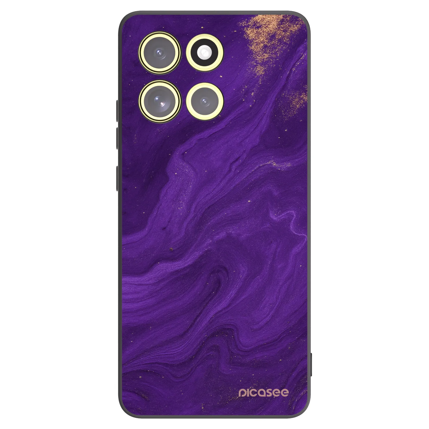Picasee silikonski črni ovitek za Motorola Moto G86 Power 5G - Purple