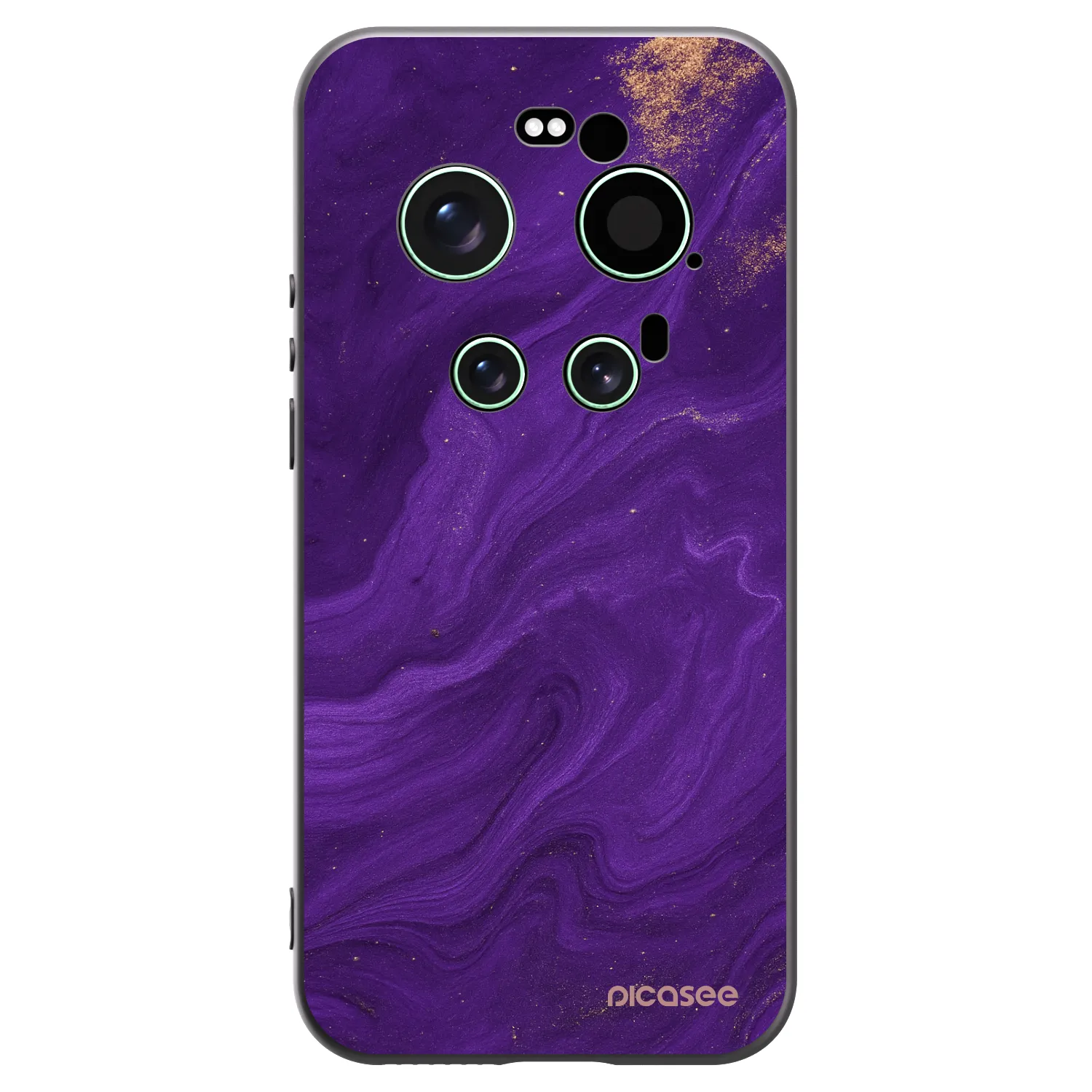 Picasee silikonski črni ovitek za Xiaomi 17 Ultra - Purple