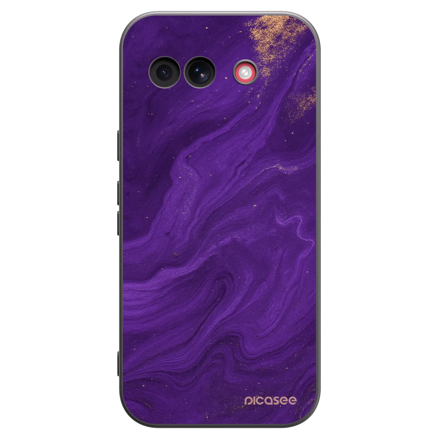 Picasee silikonski črni ovitek za Google Pixel 10a - Purple