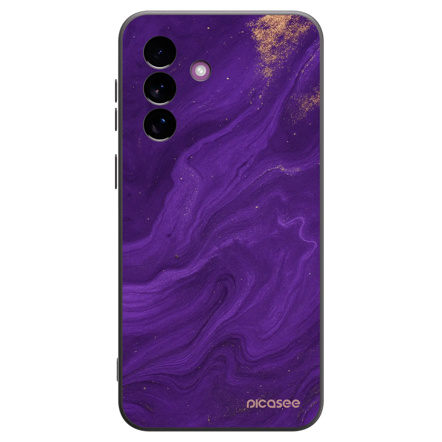 Picasee silikonski črni ovitek za Samsung Galaxy A37 - Purple